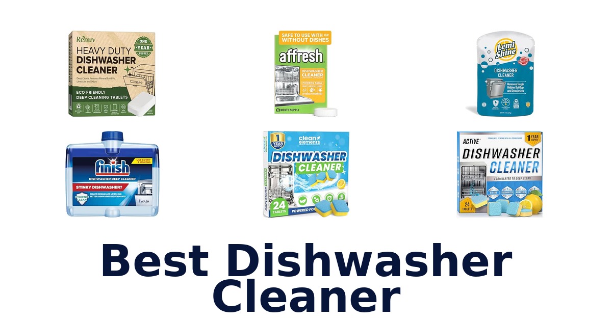 Best Dishwasher Cleaner