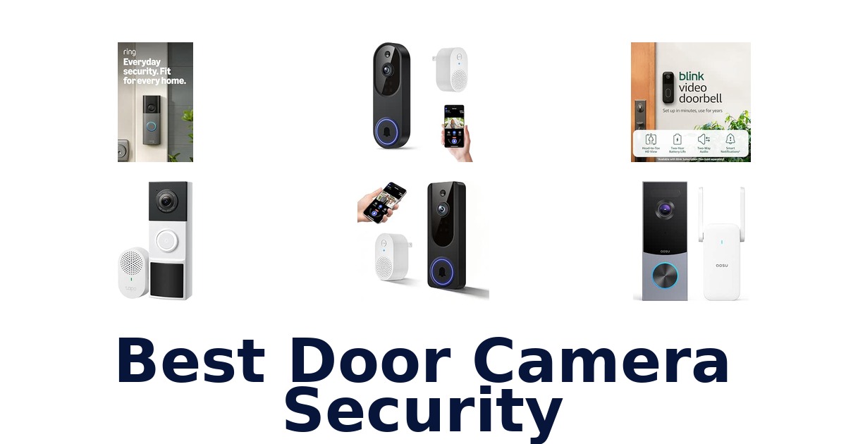 Best Door Camera Security