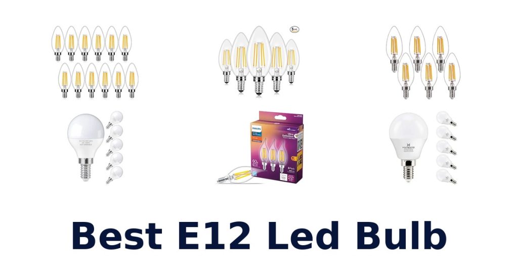 Best E12 Led Bulb