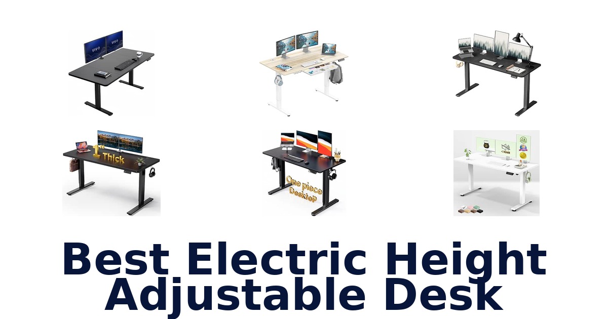 Best Electric Height Adjustable Desk