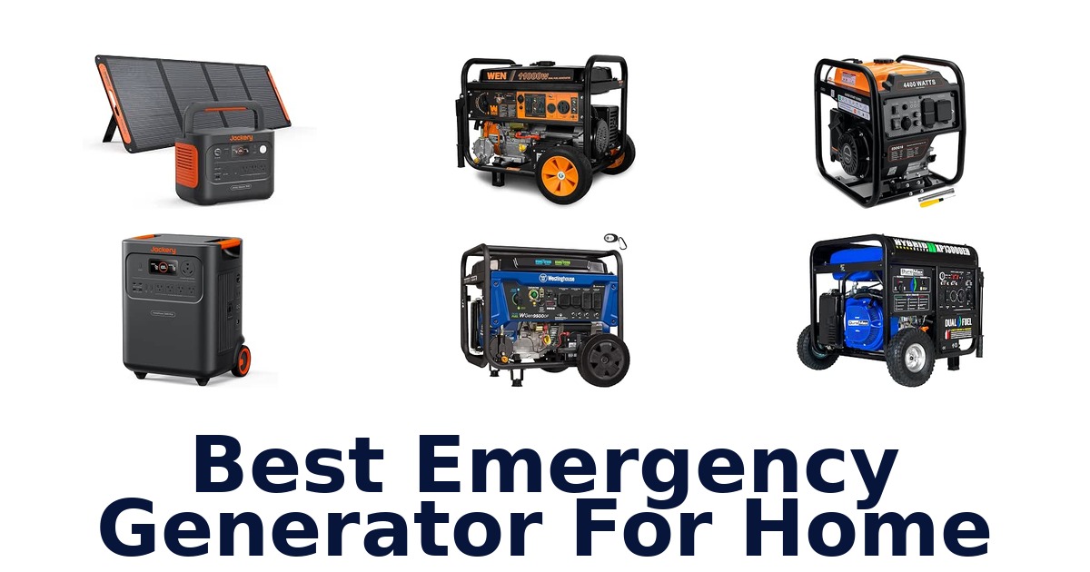 Best Emergency Generator For Home