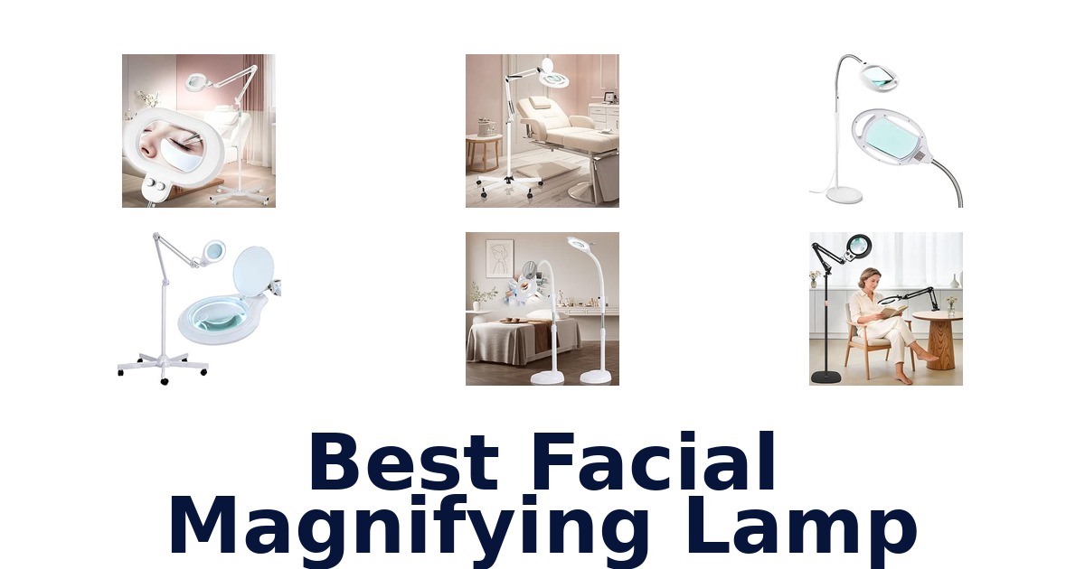 Best Facial Magnifying Lamp