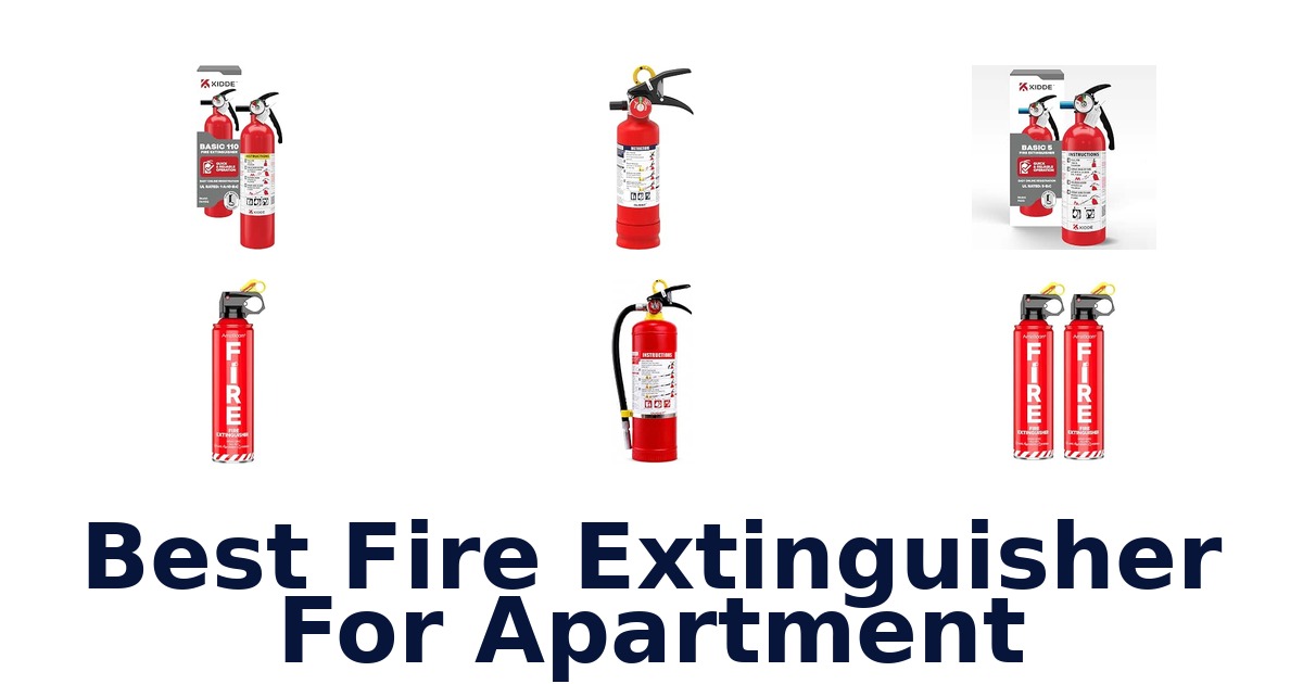 Best Fire Extinguisher For Apartment
