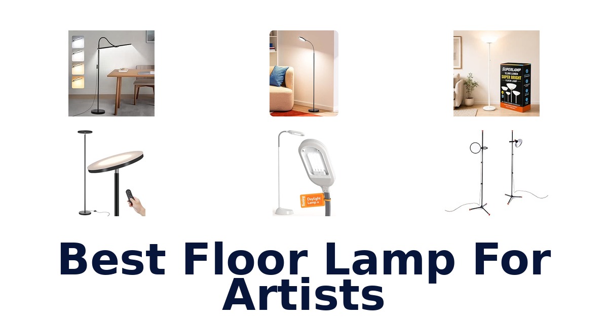 Best Floor Lamp For Artists