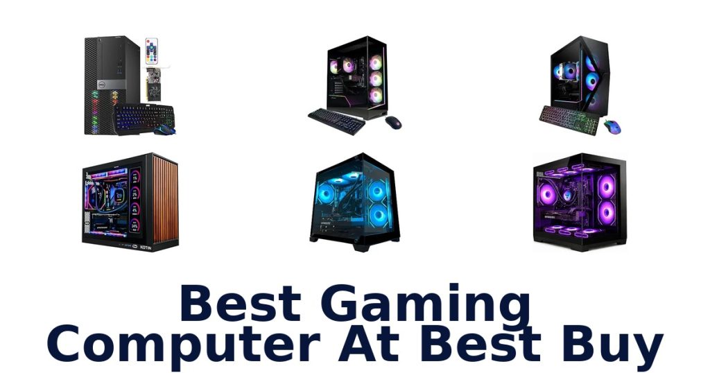 Best Gaming Computer At Best Buy