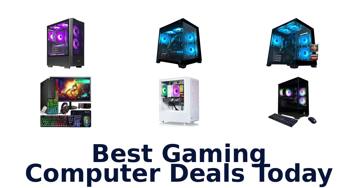 Best Gaming Computer Deals Today
