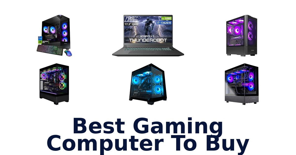 Best Gaming Computer To Buy