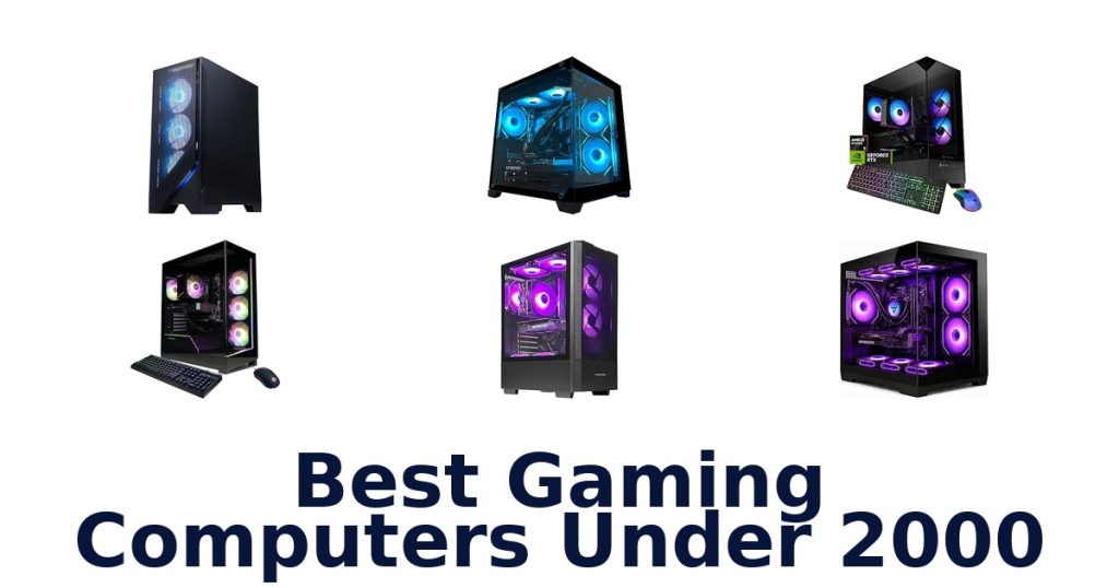 Best Gaming Computers Under 2000
