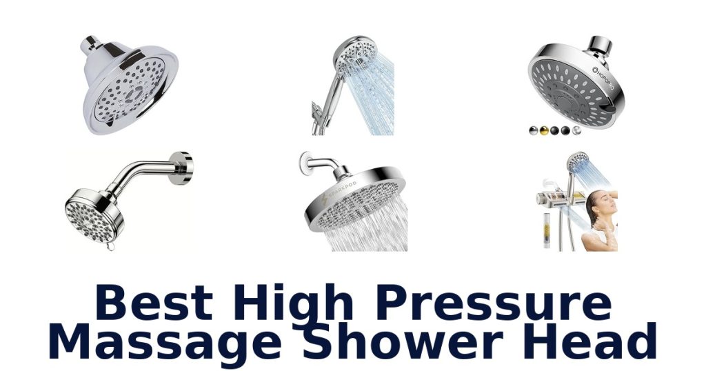 Best High Pressure Massage Shower Head