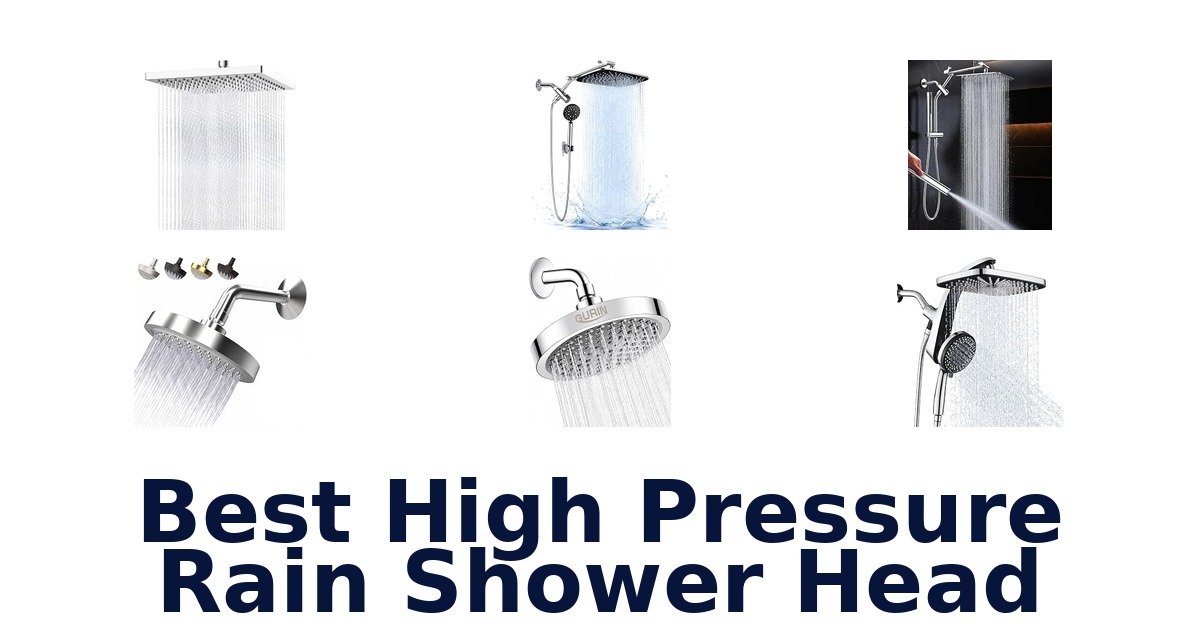 Best High Pressure Rain Shower Head