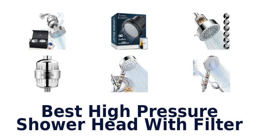 Best High Pressure Shower Head With Filter