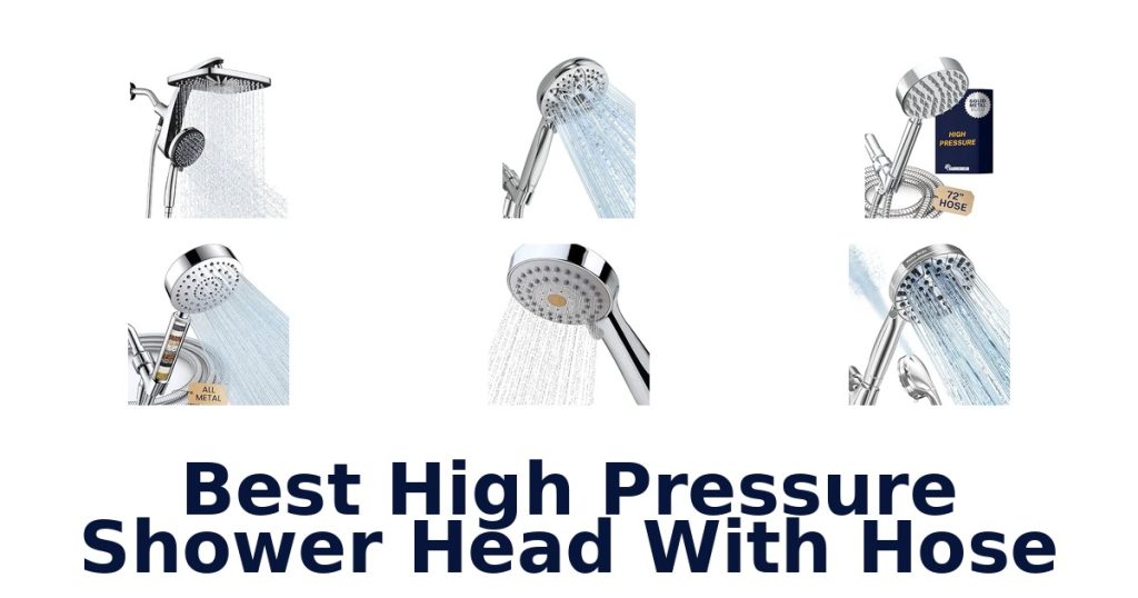 Best High Pressure Shower Head With Hose