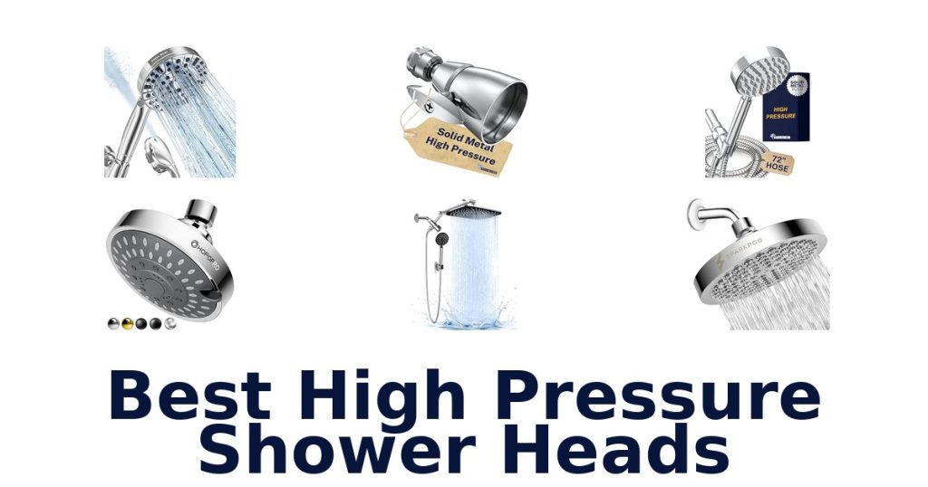 Best High Pressure Shower Heads