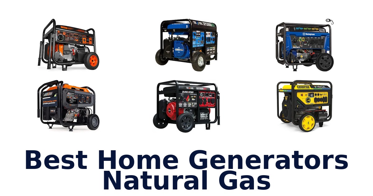 Best Home Generators Natural Gas