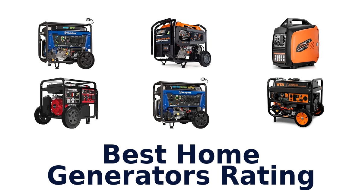 Best Home Generators Rating