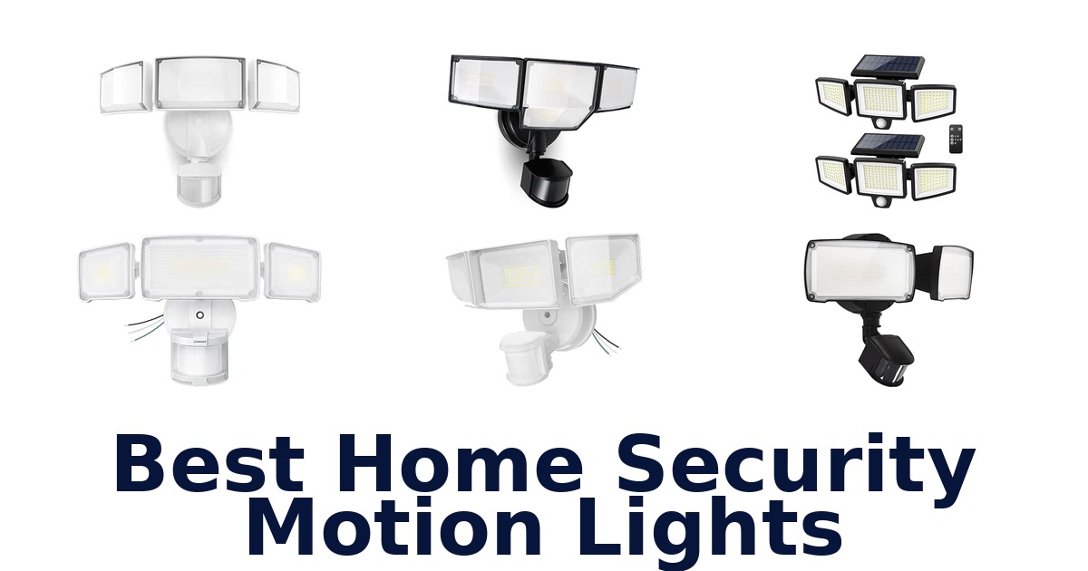 Best Home Security Motion Lights