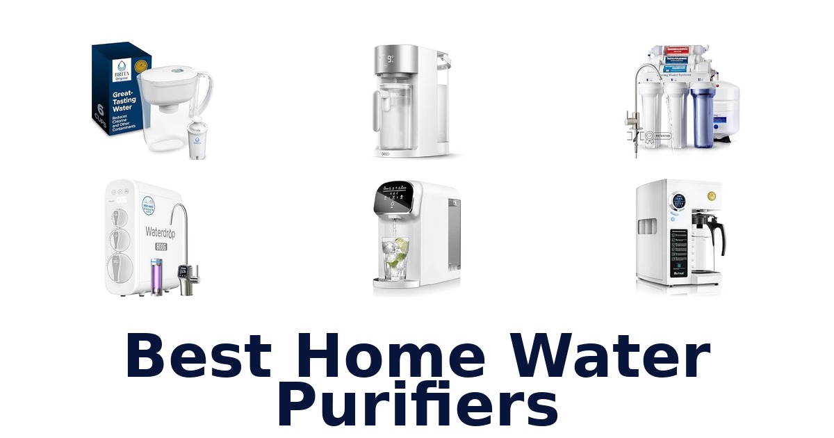 Best Home Water Purifiers