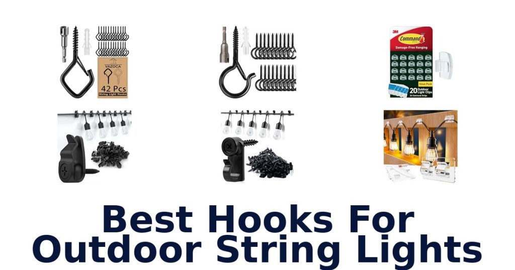 Best Hooks For Outdoor String Lights