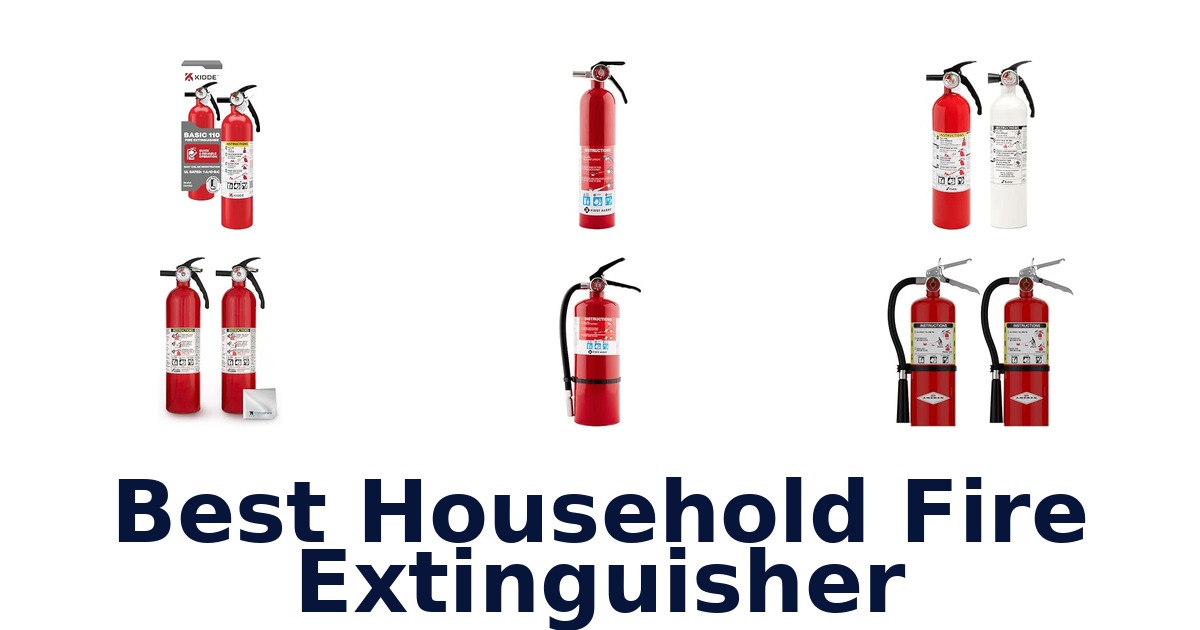 Best Household Fire Extinguisher