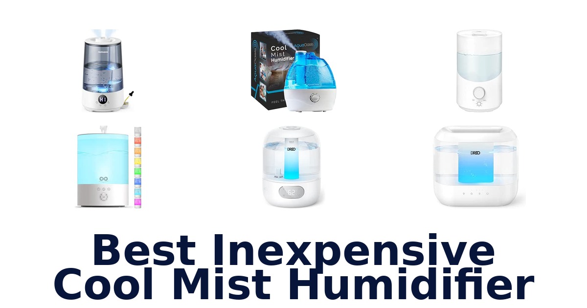 Best Inexpensive Cool Mist Humidifier