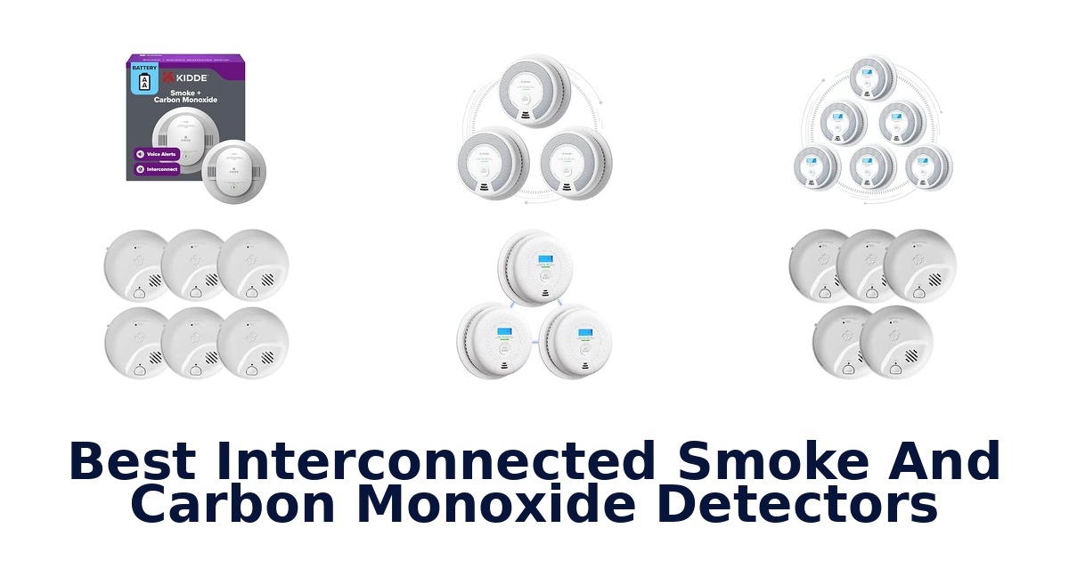 Best Interconnected Smoke And Carbon Monoxide Detectors