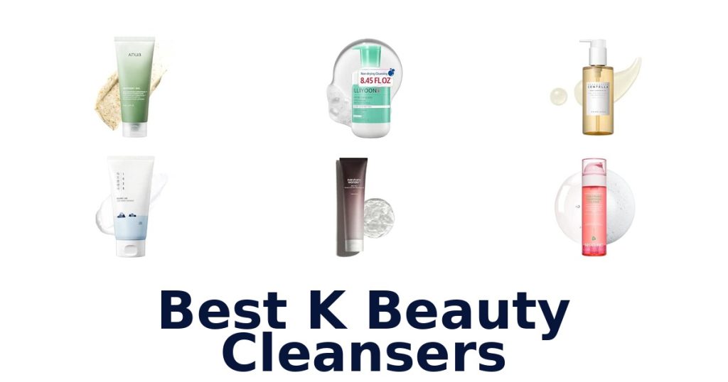 Best K Beauty Cleansers