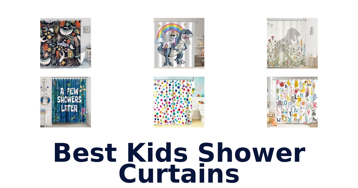 Best Kids Shower Curtains