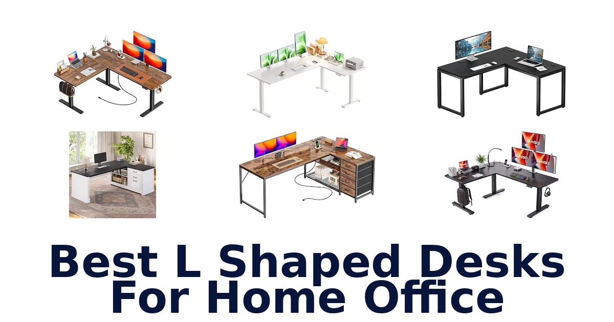 Best L Shaped Desks For Home Office