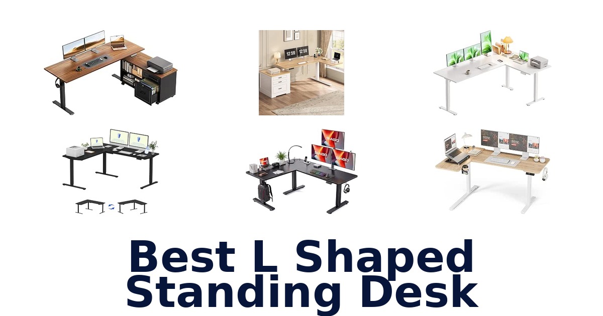 Best L Shaped Standing Desk