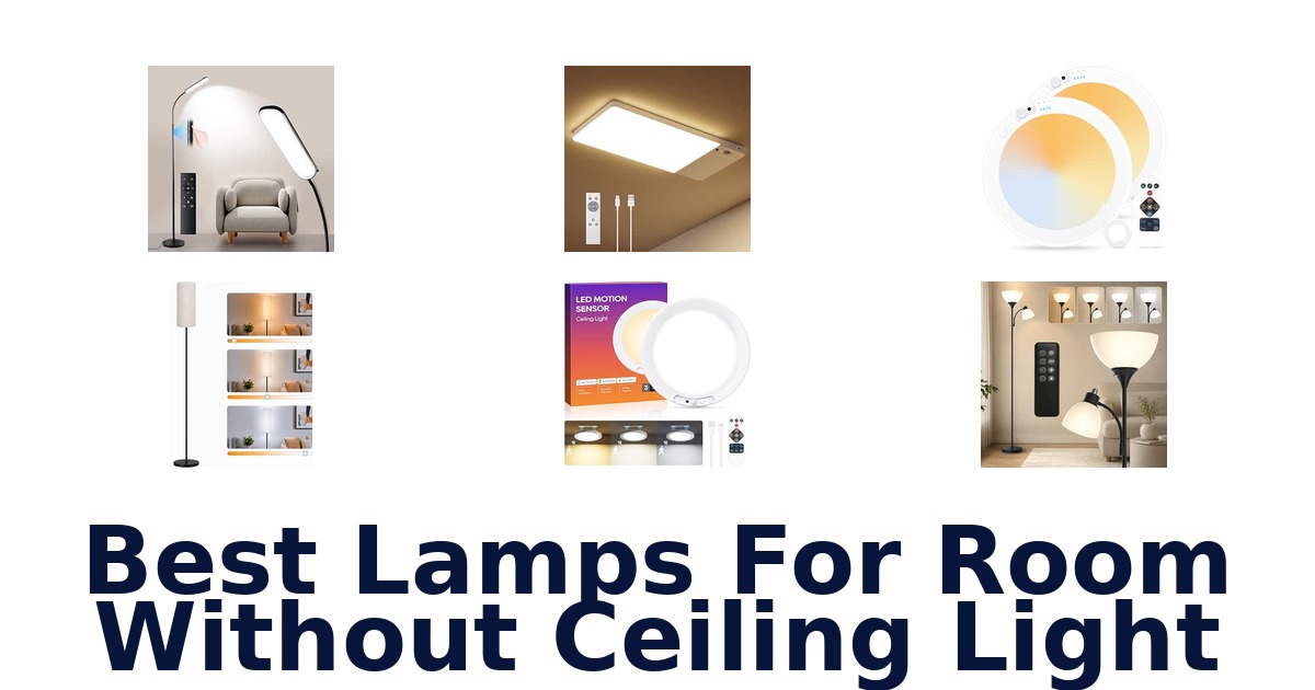 Best Lamps For Room Without Ceiling Light