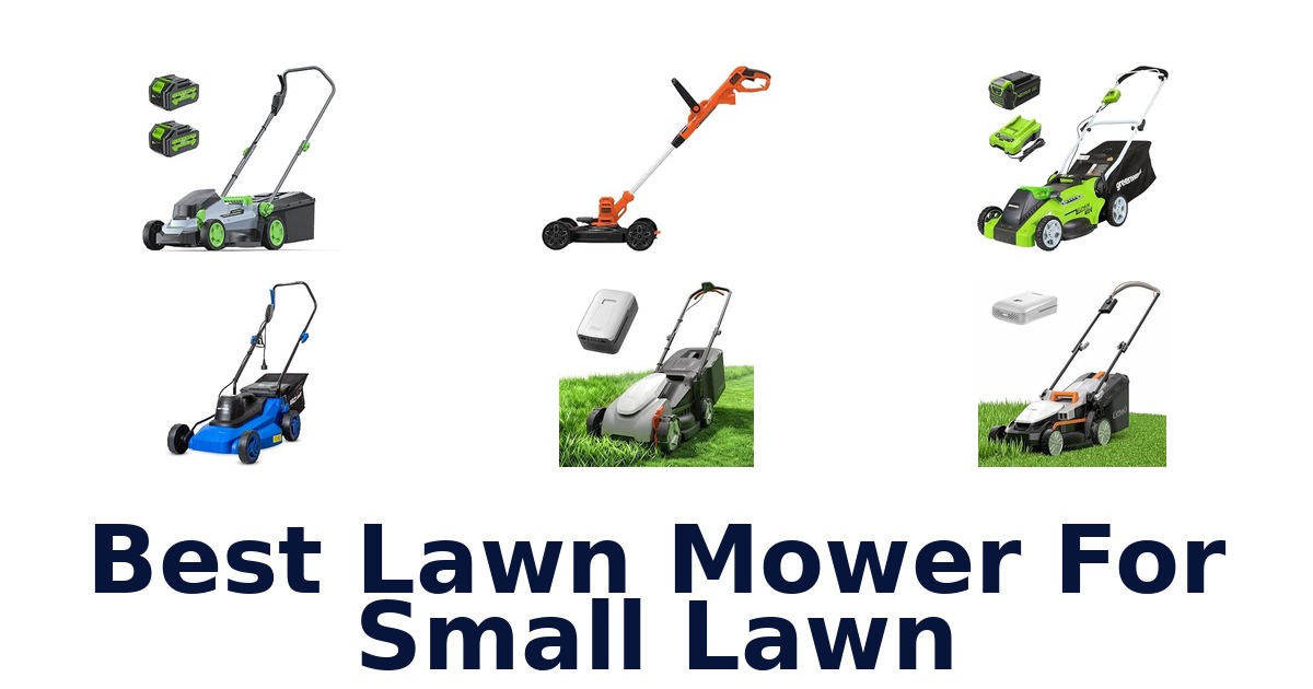 Best Lawn Mower For Small Lawn