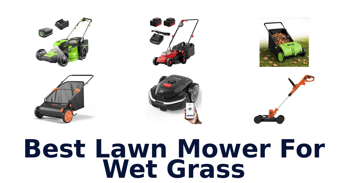 Best Lawn Mower For Wet Grass