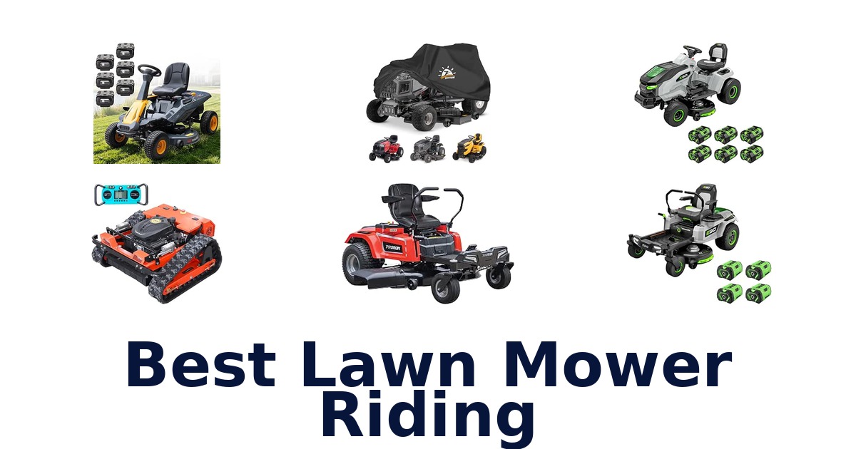 Best Lawn Mower Riding