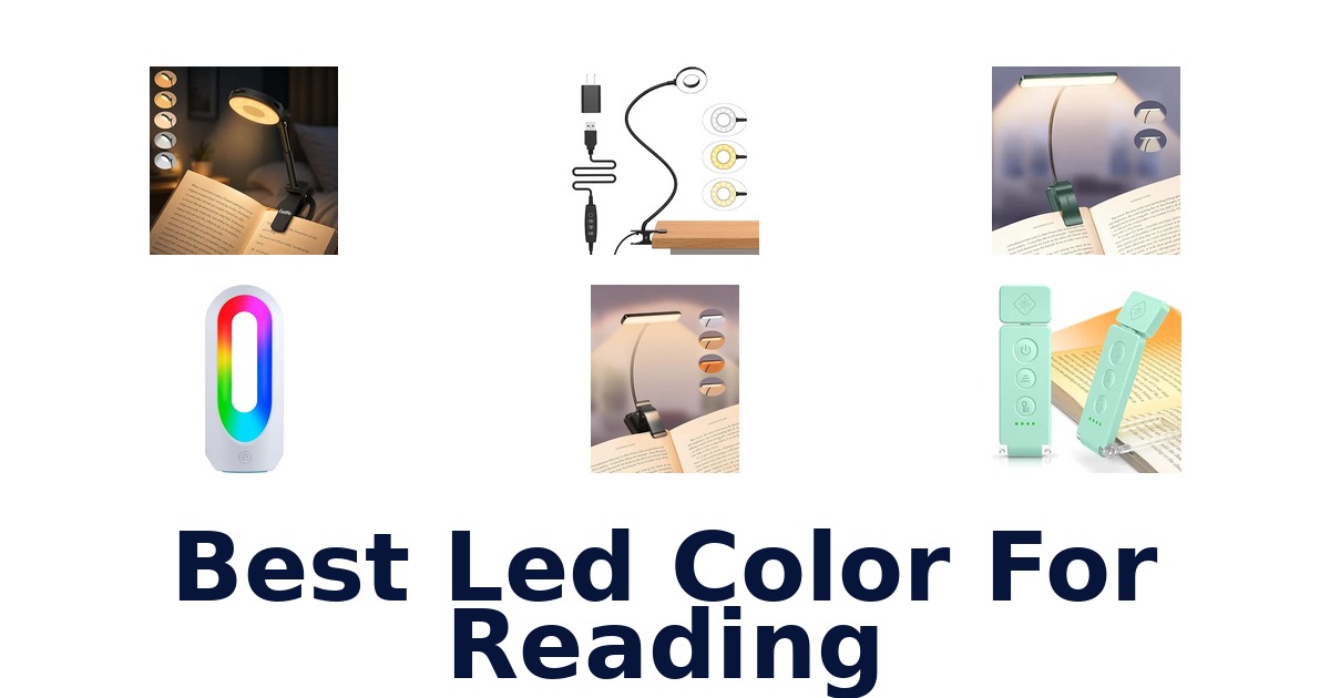 Best Led Color For Reading