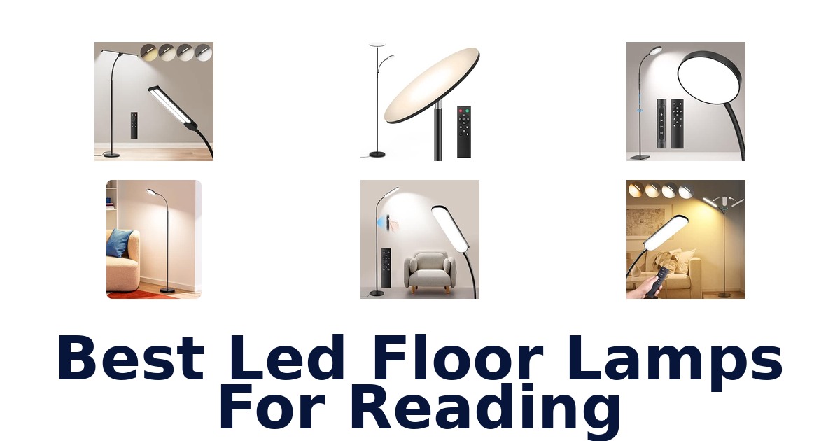Best Led Floor Lamps For Reading