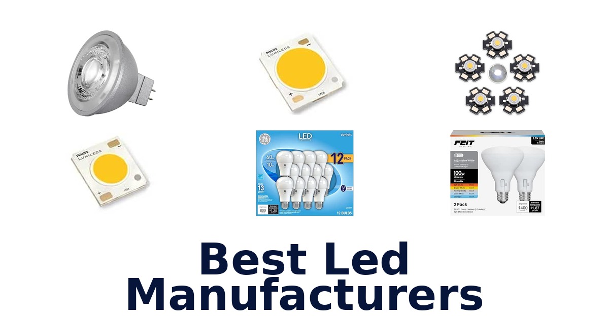 Best Led Manufacturers