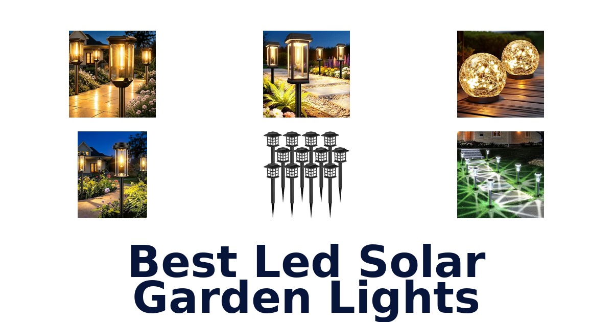 Best Led Solar Garden Lights