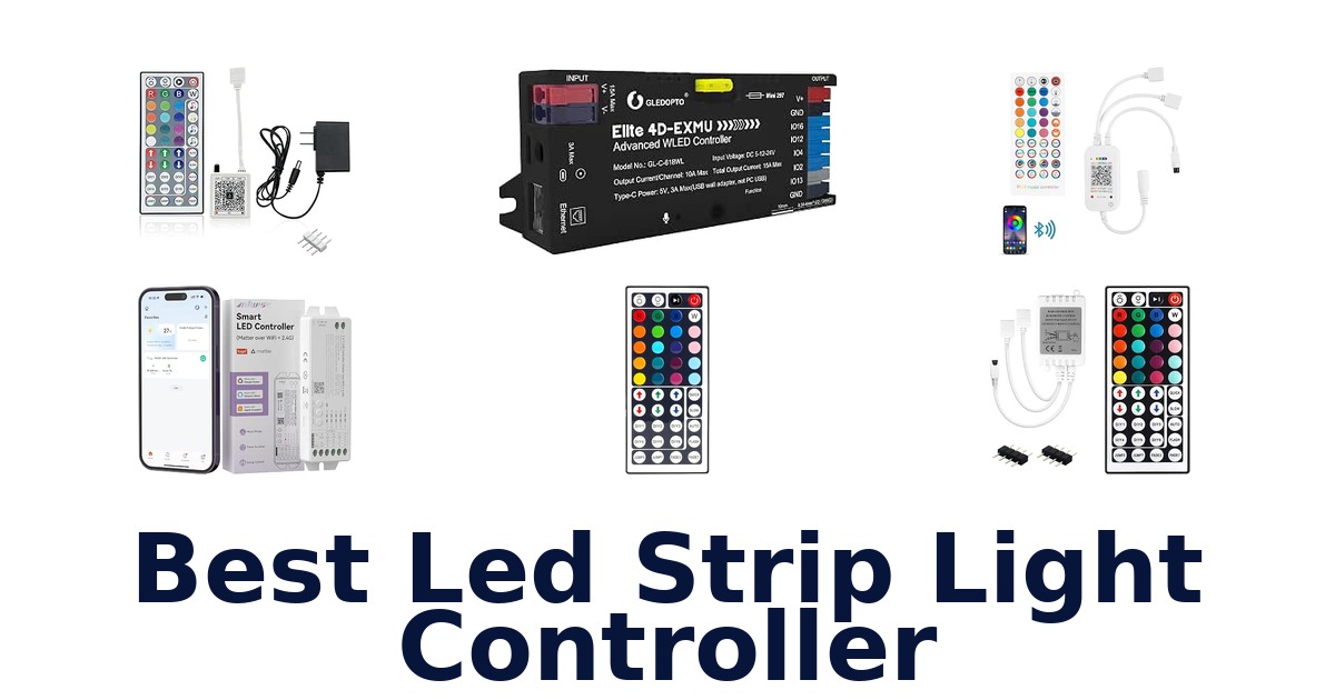 Best Led Strip Light Controller
