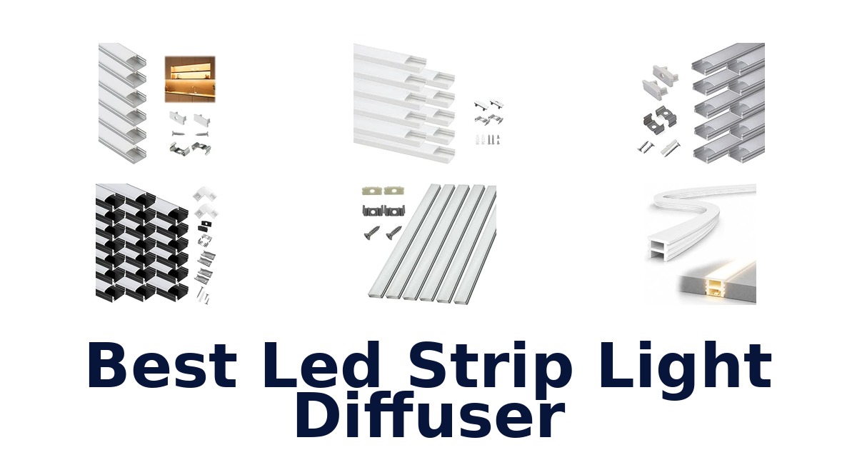 Best Led Strip Light Diffuser
