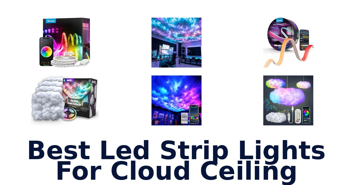 Best Led Strip Lights For Cloud Ceiling