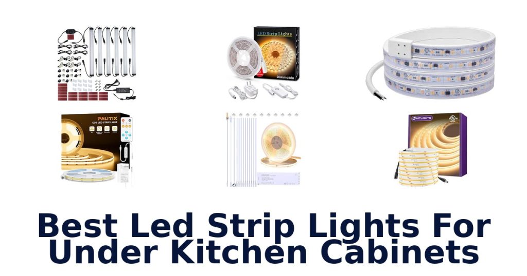 Best Led Strip Lights For Under Kitchen Cabinets