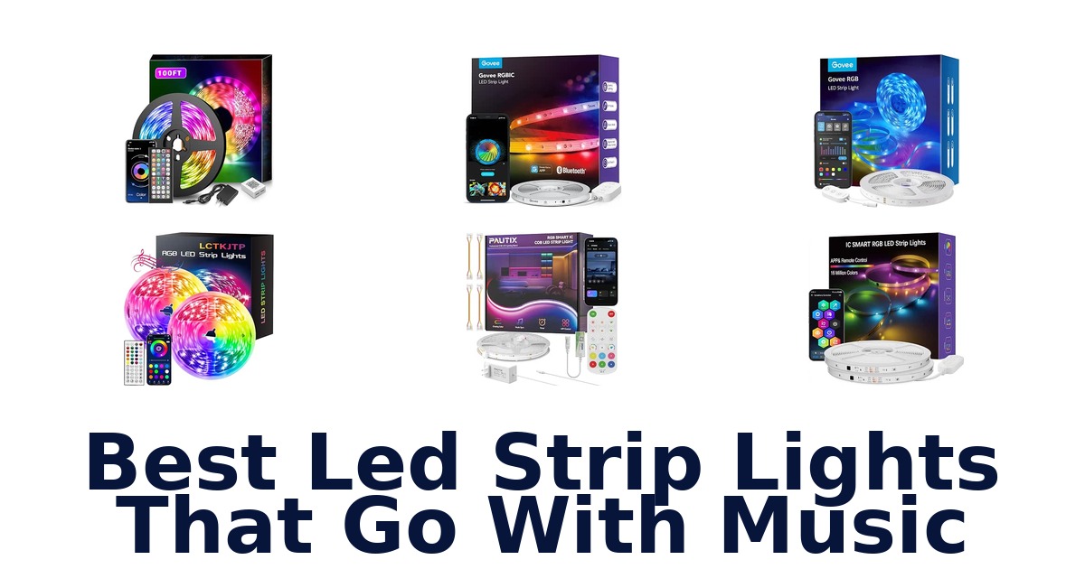 Best Led Strip Lights That Go With Music