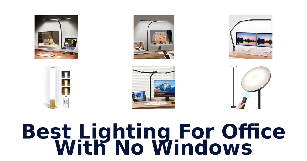 Best Lighting For Office With No Windows