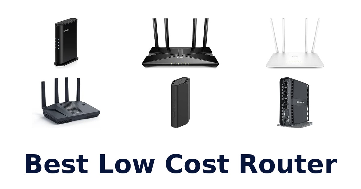 Best Low Cost Router