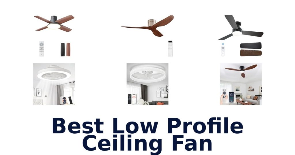 Best Low Profile Ceiling Fan
