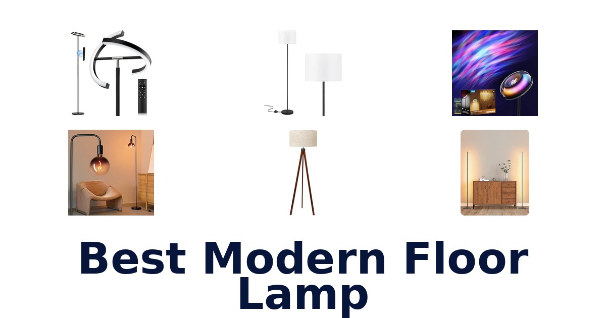 Best Modern Floor Lamp