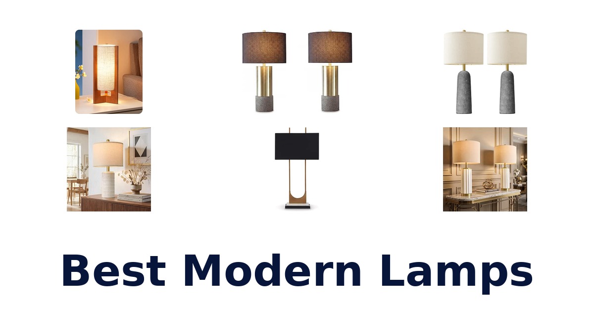Best Modern Lamps