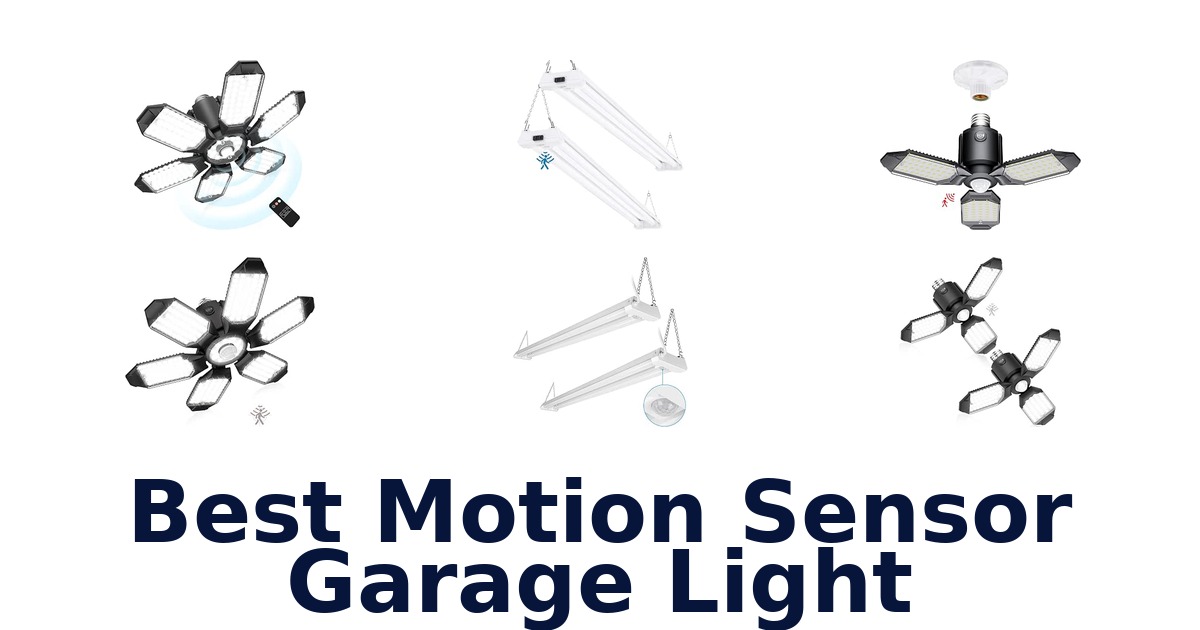 Best Motion Sensor Garage Light