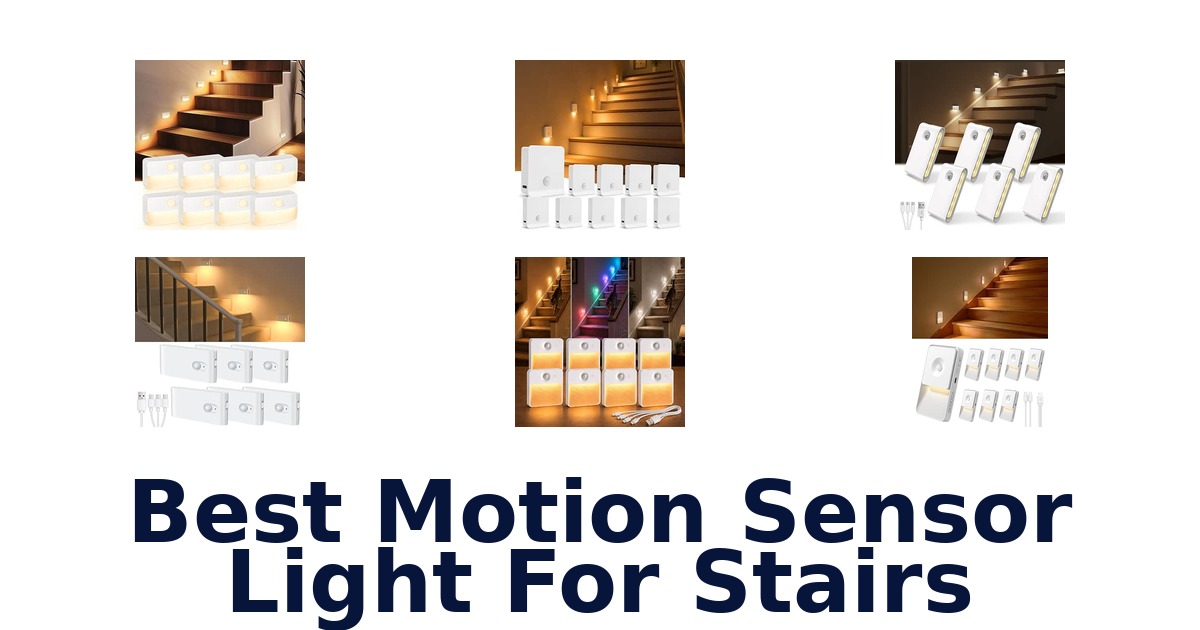 Best Motion Sensor Light For Stairs