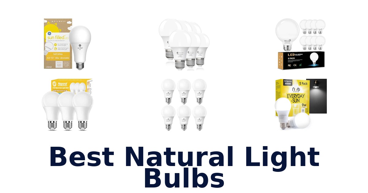Best Natural Light Bulbs